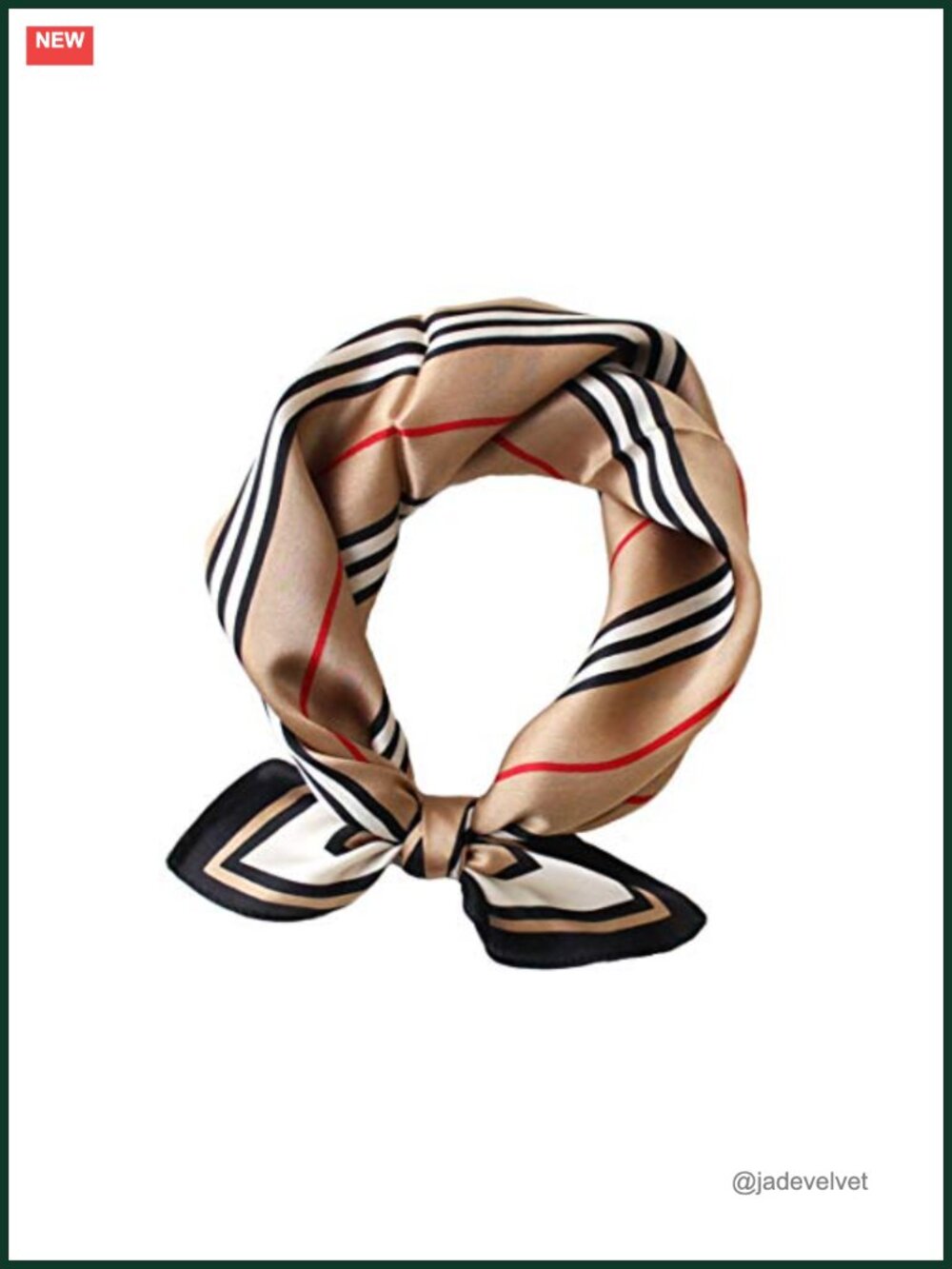 100% Mulberry Silk Square Scarf 21x21 Neck Head Hair Wrap